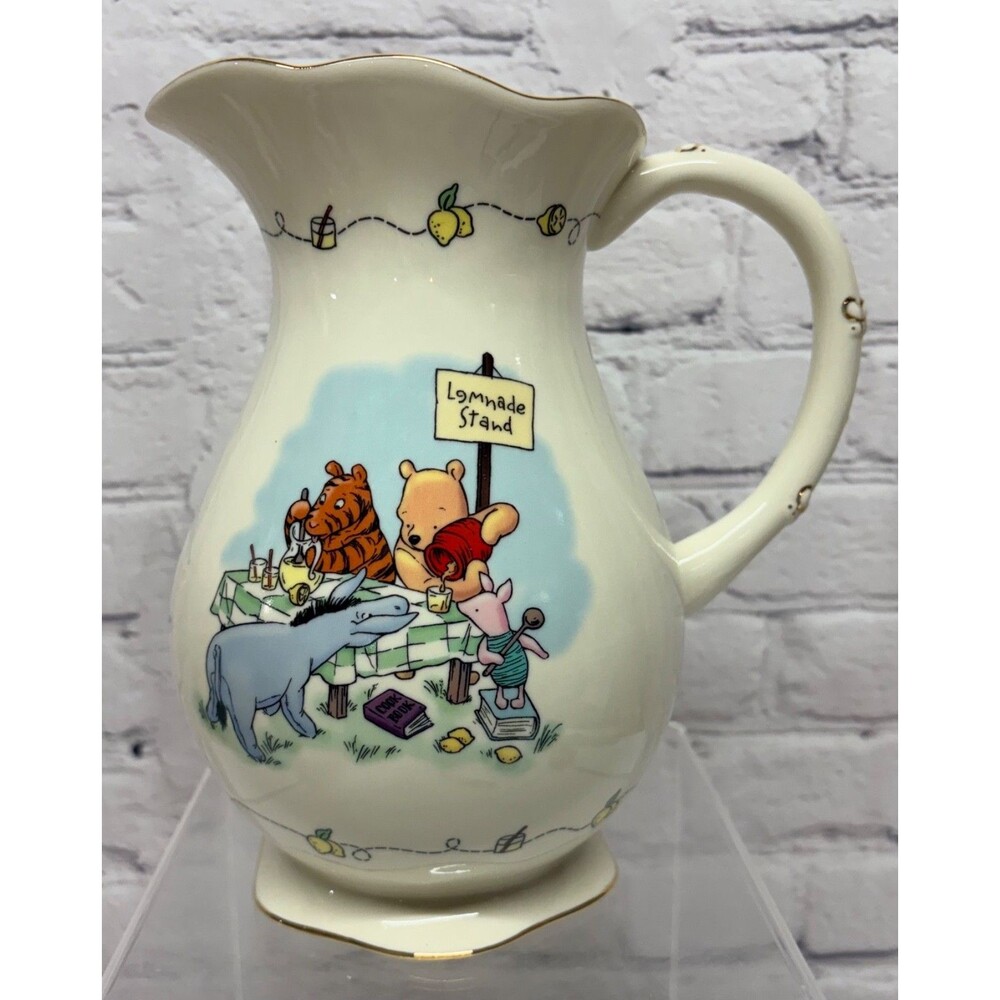 Lenox Pooh's Lemonade Stand Pitcher